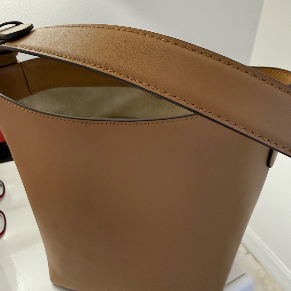 Ralph Lauren Tan Leather Hobo Bag - Picture 3 of 10